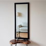 Hanah Home Espejo A203 Marco Laminado Negro 40x105 cm
